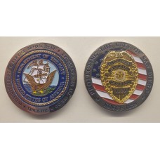 Navy SDPD Coin
