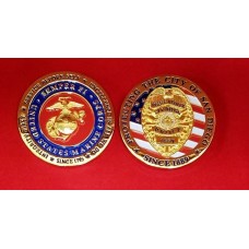 United States Marine Corp/SDPD Coin