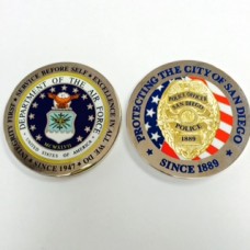 US Air Force/SDPD Coin