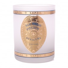 Frosted SDPD 12oz Glass