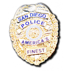 SDPD Badge Pin