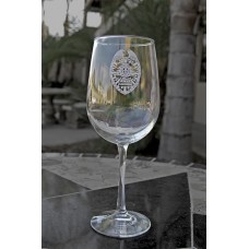 SDPOA Badge Wine Glass